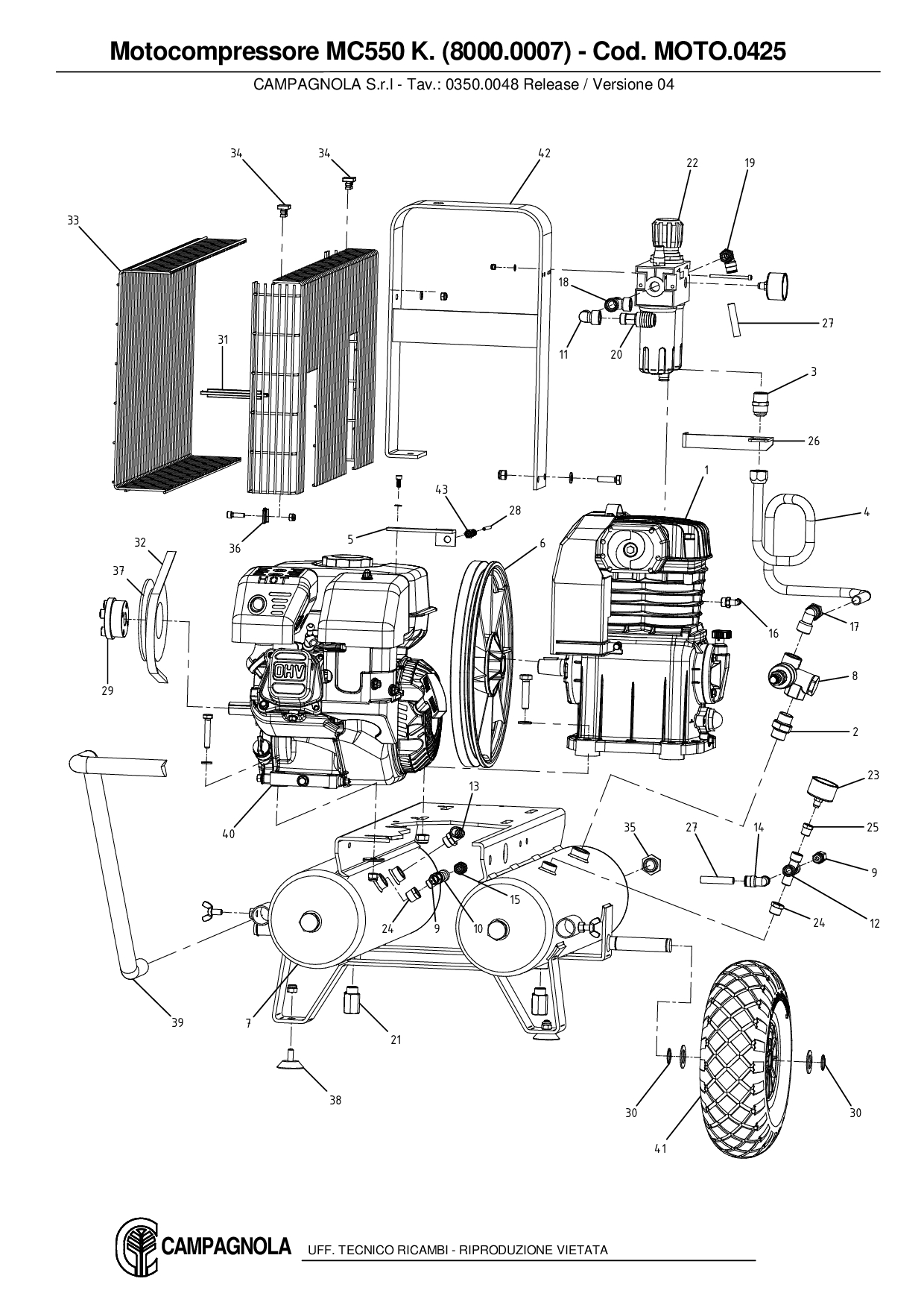 MOTO.0425_Motocompressore MC550 Kohler (8000.0007)